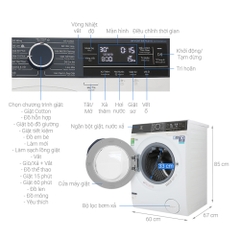 Máy giặt cửa trước Electrolux 9.5 kg EWF9523BDWA