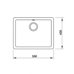 Bồn rửa chén inox Hafele Claudius HS-SS4648/ 567.23.083