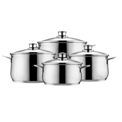 Bộ nồi inox 4 món WMF Diadem Plus - 0730046040