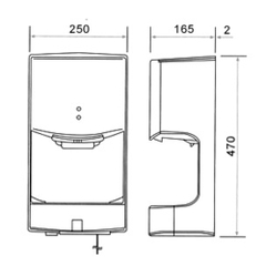 Máy sấy tay KDK T09AC
