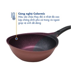 Chảo chống dính sâu lòng Colormic Korea King KW-CI