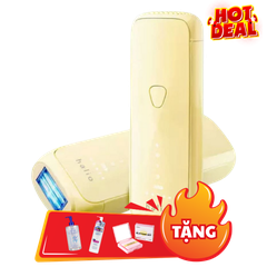 Máy triệt lông Halio SilkGlow IPL Sapphire Cooling Hair Removal Device (vàng)