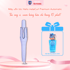 Máy Uốn Tóc Tự Xoay Ion Âm Halio instaCurl Premium Automatic Hair Styler