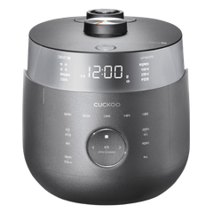 Nồi cơm điện tử áp suất kép cao tần Cuckoo CRP-LHTR0610FD Xám Bạc 1.08L