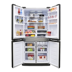 Tủ lạnh side by side Sharp inverter 630 lít SJ-FX630V-BE
