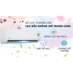 Máy lạnh Toshiba inverter 1.5hp RAS-H13H2KCVG-V