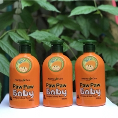 Sữa tắm gội đu đủ Paw Paw Baby Healthy care