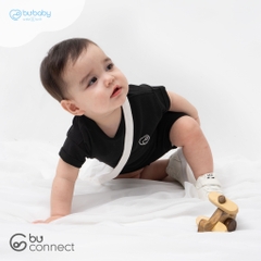 Bộ Áo Quần cộc tay BU Baby Black & White