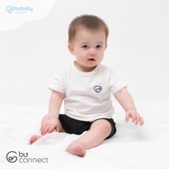 Bộ Áo Quần cộc tay BU Baby Black & White