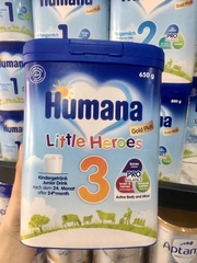 Sữa bột Humana Gold Plus Đức số 1, 2, 3