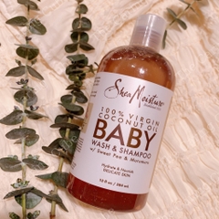 Sữa tắm gội Shea Moisture Baby 384ml