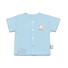 Áo SS  cài giữa màu, Tay ngắni Baby Mommy