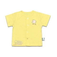 Áo SS  cài giữa màu, Tay ngắni Baby Mommy