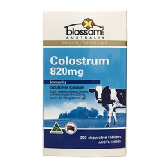 Sữa non Blossom Colostrum 820mg 200 viên - Úc