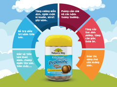 NATURE'S WAY KIDS SMART PROBIOTIC CHOC BALLS - KẸO LỢI KHUẨN VỊ SOCOLA