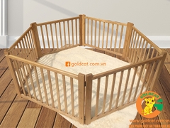 Quây Cũi gỗ thông 3D