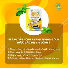 Dầu húng chanh lên men Minion Gold