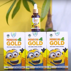 Dầu húng chanh lên men Minion Gold