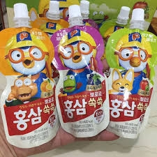 Pororo hồng sâm - Trái cây Pororo