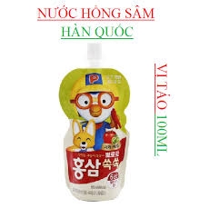 Pororo hồng sâm - Trái cây Pororo