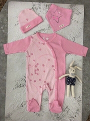 Set Body Momma Baby kèm mũ, yếm