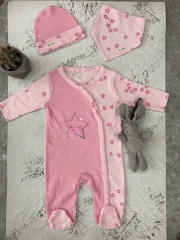 Set Body Momma Baby kèm mũ, yếm