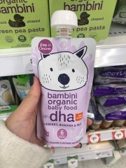 Hoa quả nghiền Bambini Organic