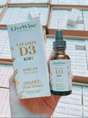 LiveWise Vitamin D3 400IU Organic