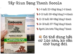Tẩy Giun Socola Úc Combantrin