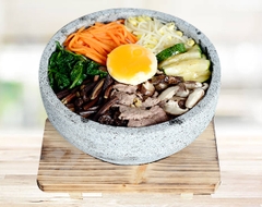 Cơm trộn Heo nấm