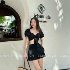 QUẦN SHORT LINEN LƯNG THUN ZAREEN SHO49