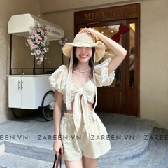 QUẦN SHORT LINEN LƯNG THUN ZAREEN SHO49