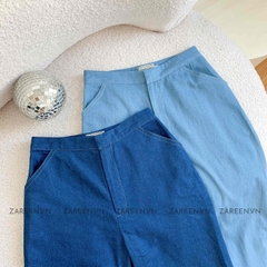 QUẦN TÂY SUÔNG DENIM BASIC ZAREEN TRS25