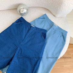 QUẦN TÂY SUÔNG DENIM BASIC ZAREEN TRS25