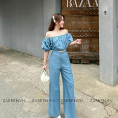 QUẦN TÂY SUÔNG DENIM BASIC ZAREEN TRS25