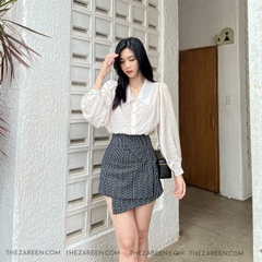 CHÂN VÁY ĐẮP CHÉO BASIC ZAREEN VAA38