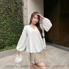 ÁO BABYDOLL TAY PHỒNG ZAREEN VOA115