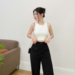 ÁO THUN CROPTOP 3 LỖ ZAREEN OAL04