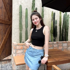 ÁO THUN CROPTOP 3 LỖ ZAREEN OAL04