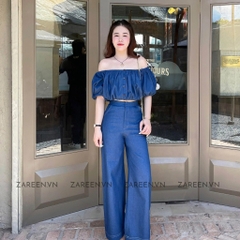 QUẦN TÂY SUÔNG DENIM BASIC ZAREEN TRS25