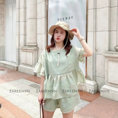 SET ÁO BABYDOLL VÀ QUẦN SHORT ZAREEN SET01