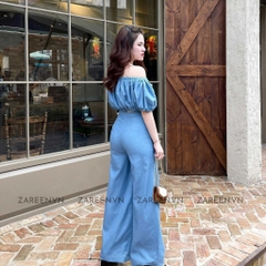 QUẦN TÂY SUÔNG DENIM BASIC ZAREEN TRS25