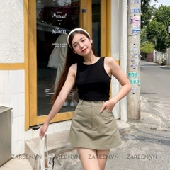 ÁO THUN CROPTOP 3 LỖ ZAREEN OAL04