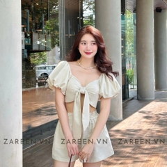 QUẦN SHORT LINEN LƯNG THUN ZAREEN SHO49