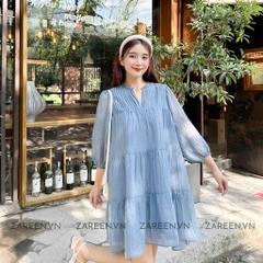 ĐẦM BABYDOLL XẾP LY NGỰC ZAREEN DAX78