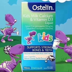 Canxi Ostelin dạng sữa cho bé từ 7 tháng Kids Milk Calcium