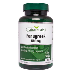 Lợi Sữa Cỏ Cà Ri Fenugreek Natures Aid 500mg