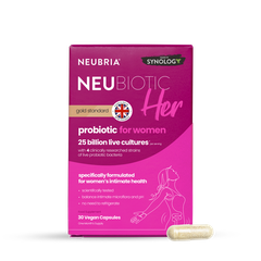 Men vi sinh Neubria NeuBiotic Her cho chị em phụ nữ của Anh với 25 tỉ lợi khuẩn