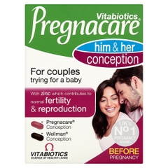 Pregnacare Him and Her Conception tăng khả năng thụ thai