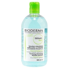 Nước tẩy trang Bioderma Sébium H2O Xanh lá